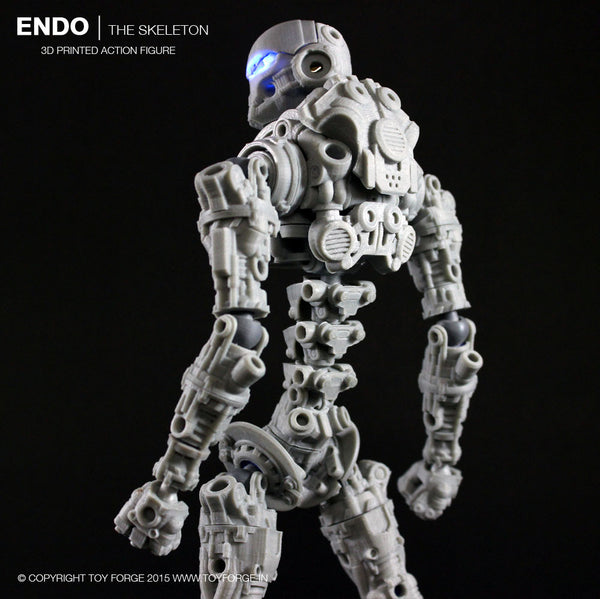 Endo The Skeleton 3D Printed Action Figure – Toy Forge