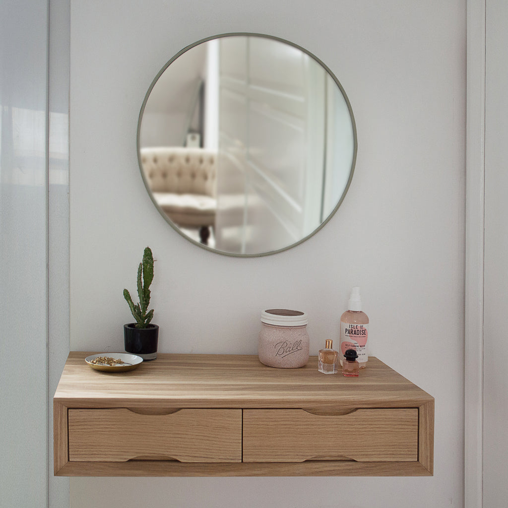 How To Squeeze A Dressing Table Into Your Small Bedroom Urbansize