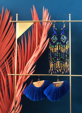 Peacock Earrings, Concept store Interior