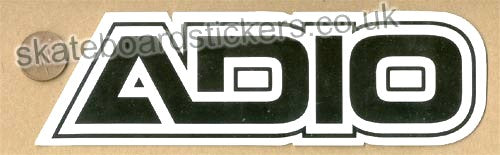 Adio Skateboard Sticker