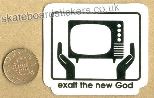 Alien Workshop - Exalt The New God Skateboard Sticker