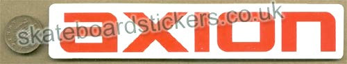 Axion Skateboard Sticker