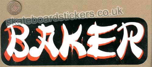 Baker Skateboard Sticker