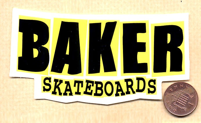 Baker Skateboard Sticker