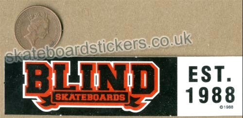 Blind Skateboards Skateboard Sticker