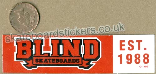 Blind Skateboards Skateboard Sticker