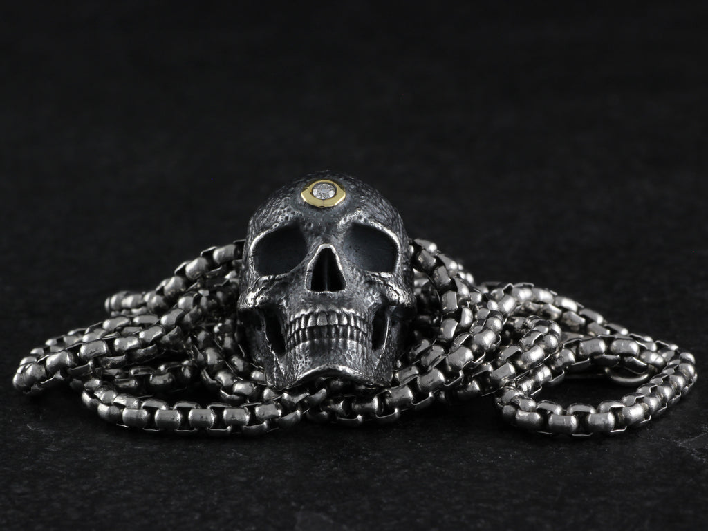 若者の大愛商品 ATLAST&CO skull silver × ブレスレット 10k