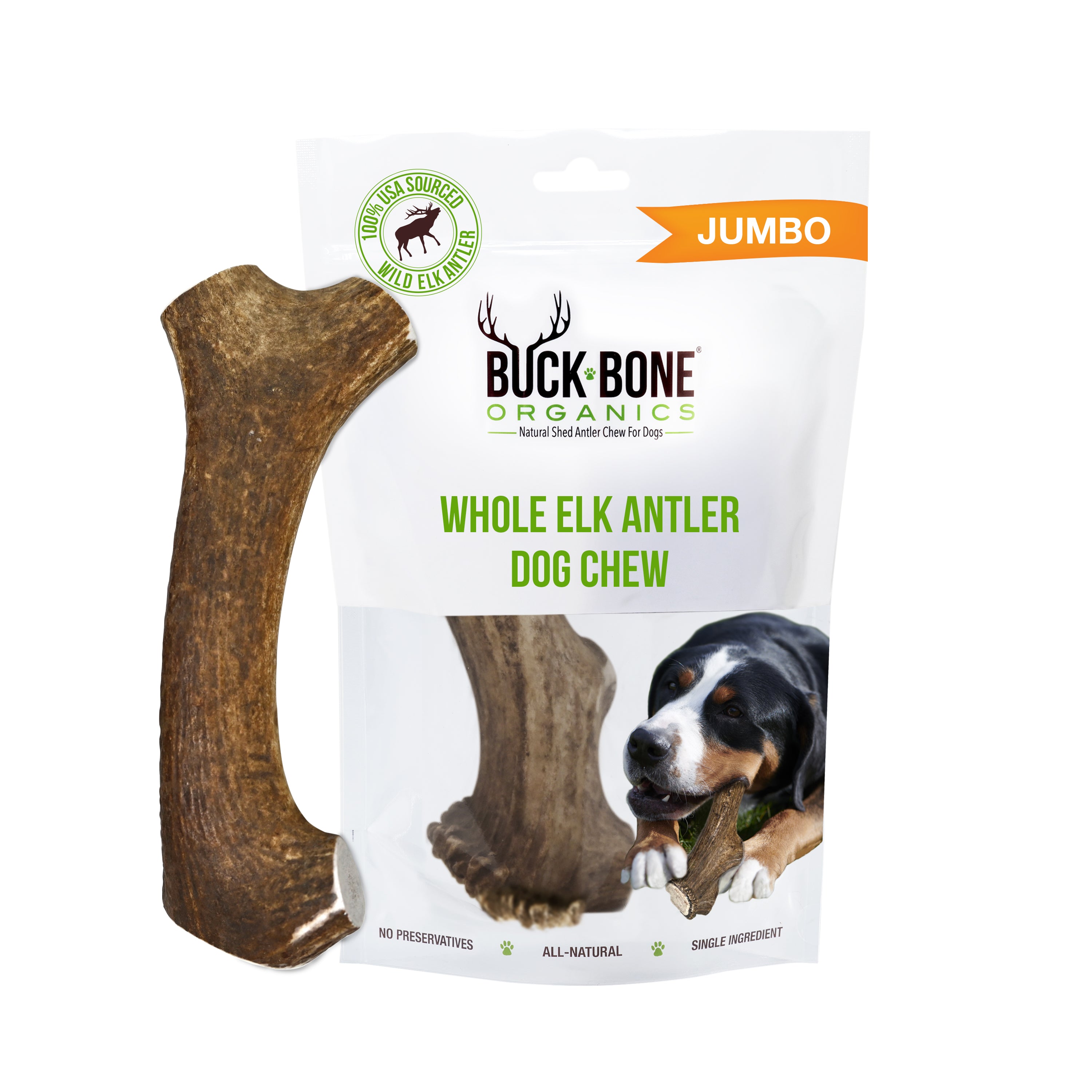 Elk Antler Dog Chew Jumbo Whole
