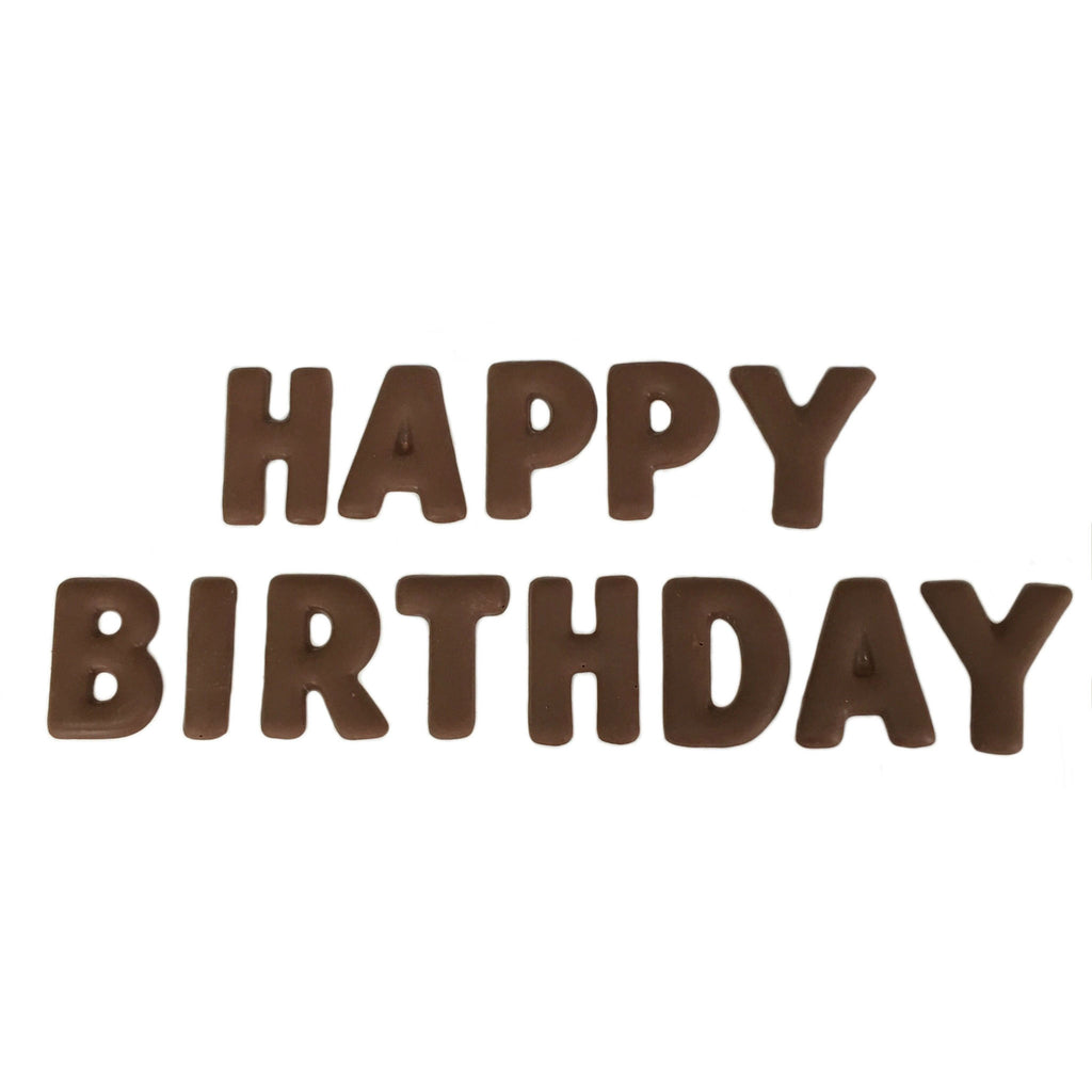 Happy Birthday-Individual Letters – Krause's Chocolates