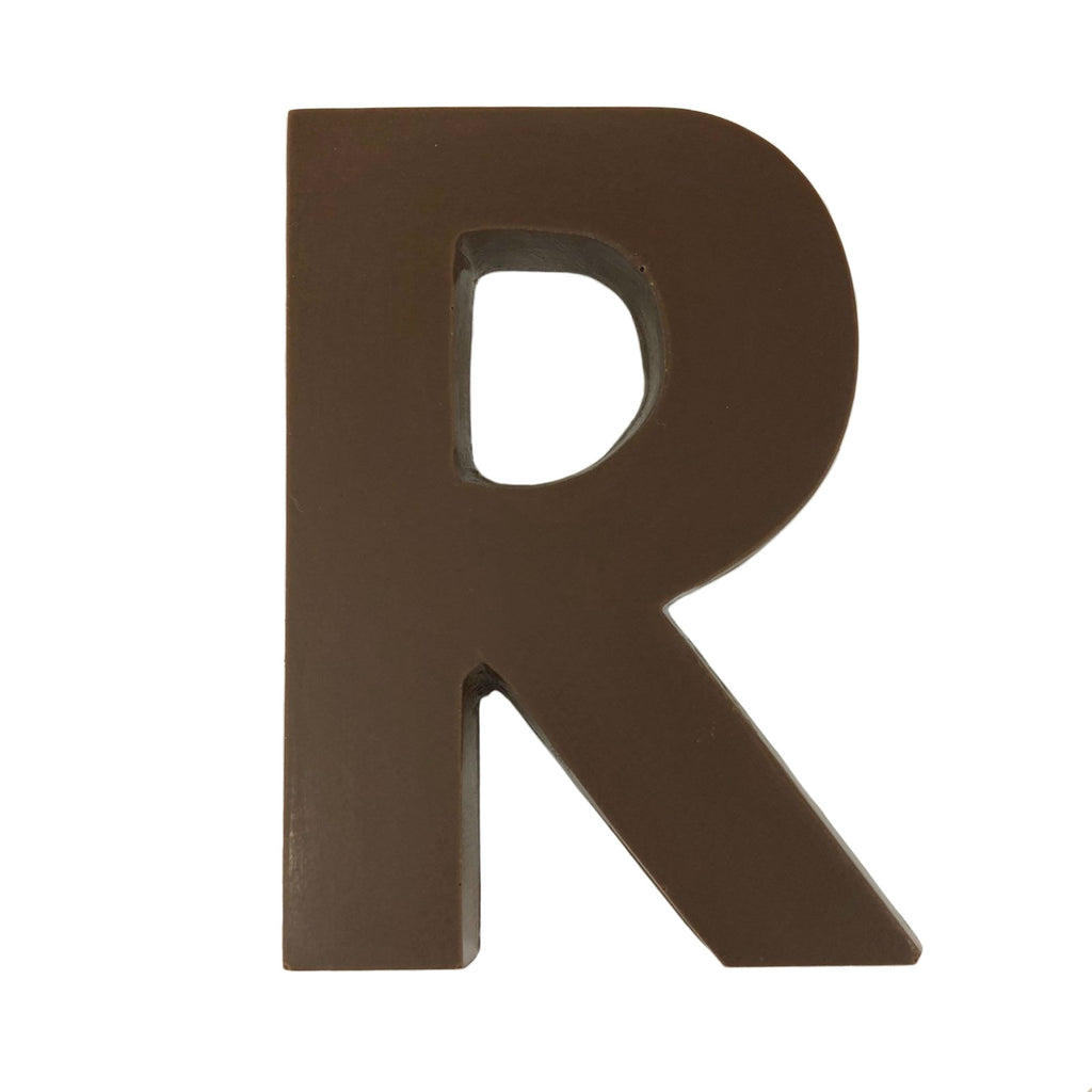 large letter r krauses chocolates