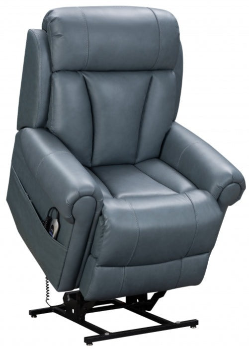 Barcalounger Lyndon Leather Power Recliner Lift Chair