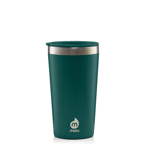 Mizu - 15 oz Insulated Coffee Mug | V5 Stainless Steel Black