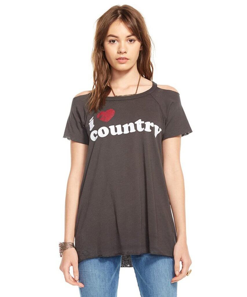 I Country Tee – PINK ARROWS