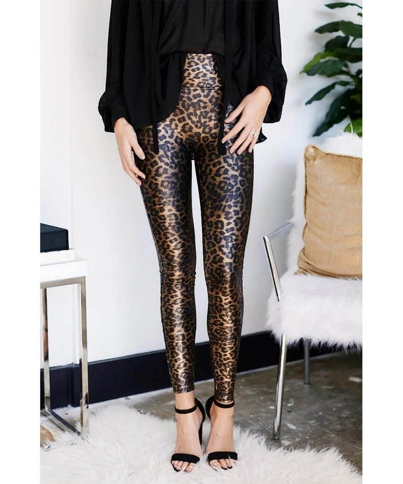 Faux Leather Legging Leopard – PINK ARROWS BOUTIQUE