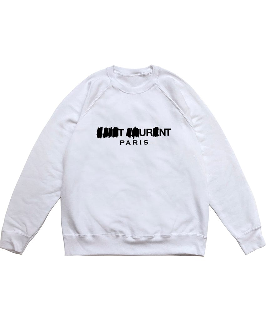 Cross Out Sweatshirt White