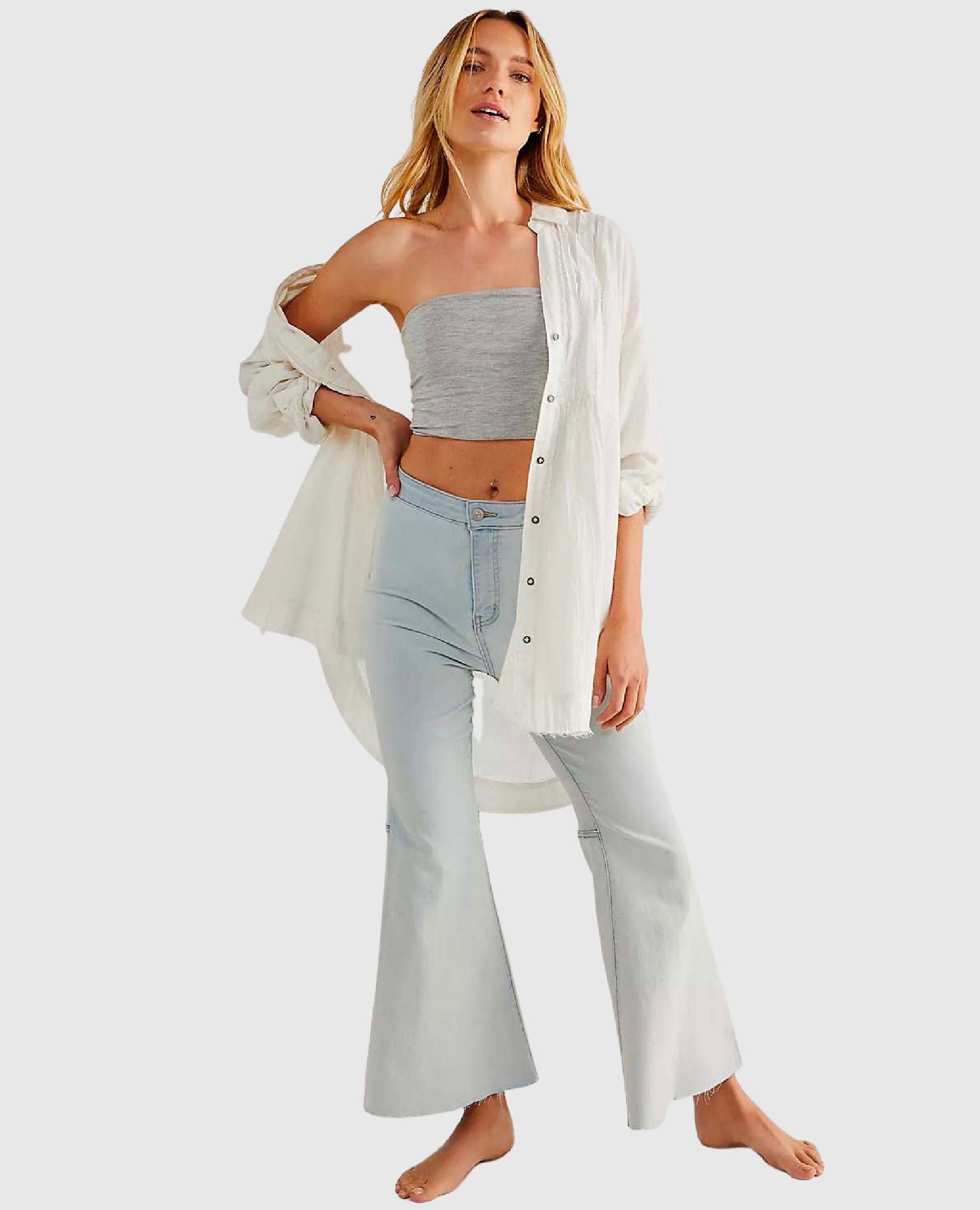 Free People Just Float On Flare - Bright Butterfly Combo