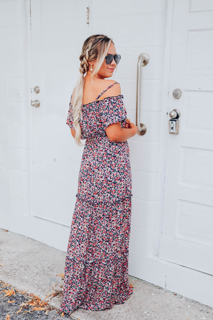 Botanical Garden Floral Maxi Dress – Whiskey Darling Boutique