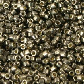 10/o Delica DBM 1852 Pewter - Beads Gone Wild LLC