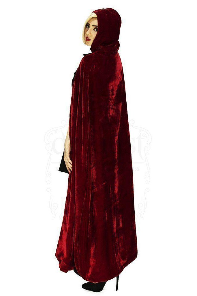 red velvet cape