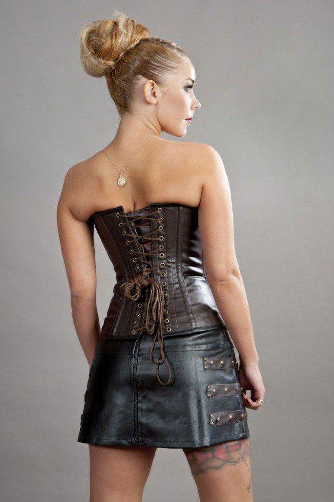 C-Lock Underbust Steampunk Corset In King Brocade - Burleska - Dark Fashion  Clothing