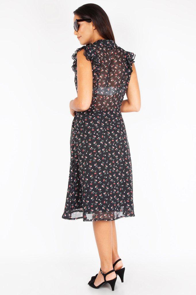 Cherry print clearance tea dress