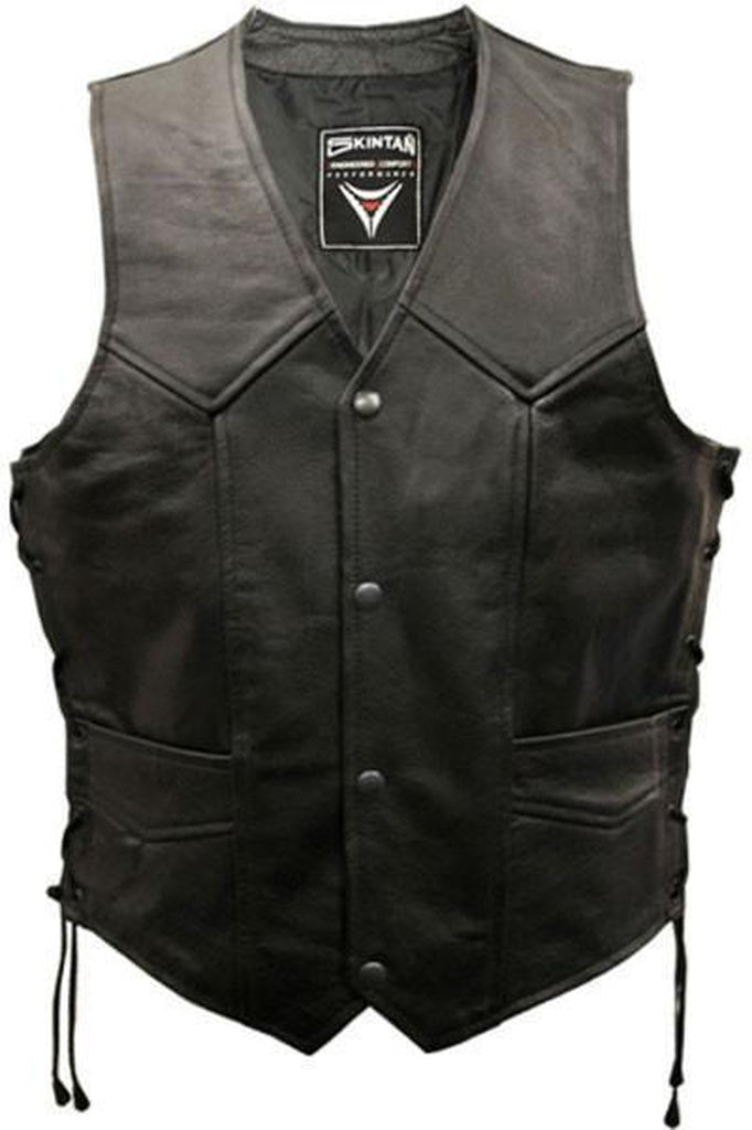Skintan Leather | Biker Waistcoats (Vests) & Jackets - Dark Fashion ...