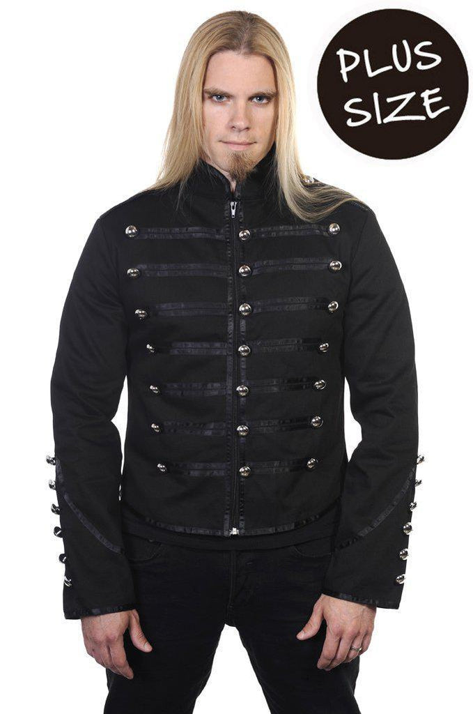 plus size military jacket