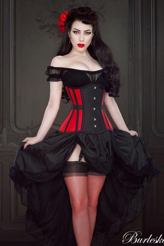 Stardust underbust corset  Hot goth girls, Gothic fashion