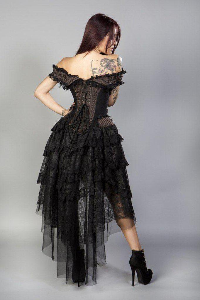 Afolabi Custom Made Victorian Inspired Burlesque Corset Dress