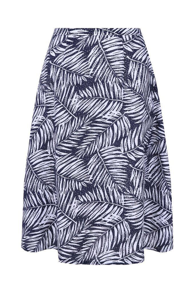 Banned Palm Retro Skirt - SK25018 - Dark Fashion Clothing