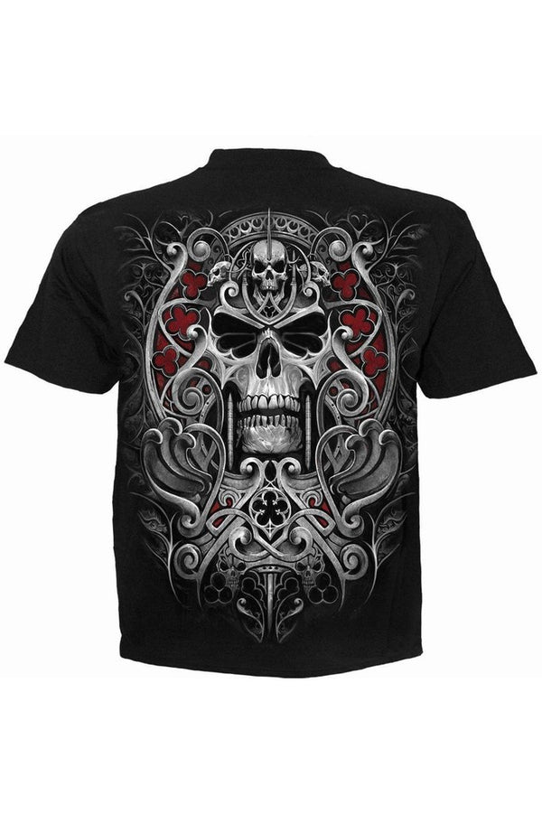 Reaper's Door - T-Shirt Black- Spiral - Dark Fashion Clothing