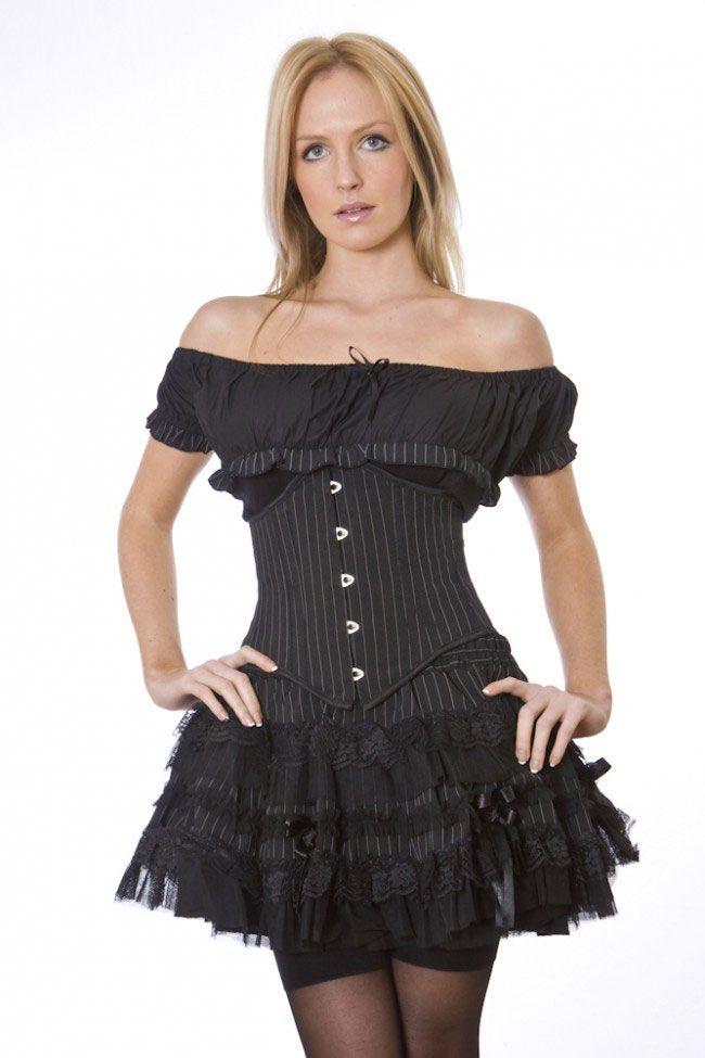 Pinstripe Waist Cincher