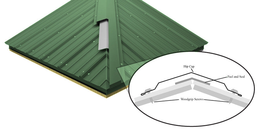 Hip Cap - Buy Metal Roofing Direct