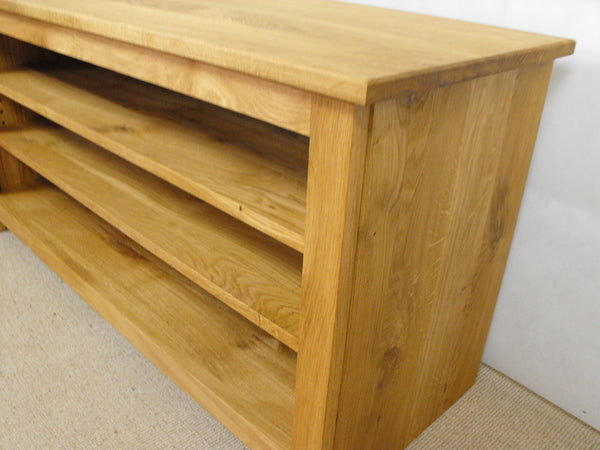 700mm Solid Oak Tv Unit Cabinet Stand Or Hifi Unit