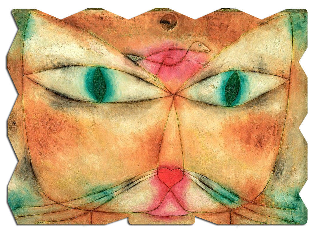 Wooden Jigsaw Puzzle - 309 pieces - Carefree Cat - artist artwork