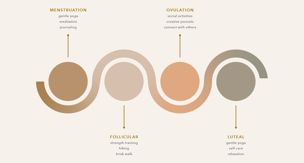 Each phase of your cycle