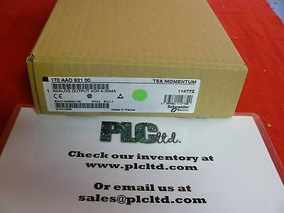 170AAO92100 NEW SEALED! Modicon Momentum Analog Base 170-AAO-921-00