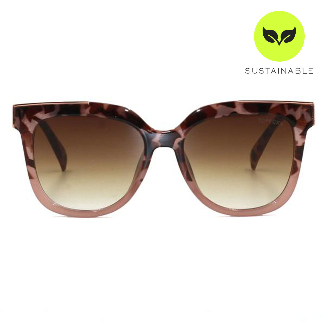 Coco Tortoise Sustainable Sunglasses – TopFoxx