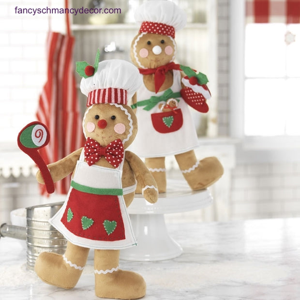 plush gingerbread man