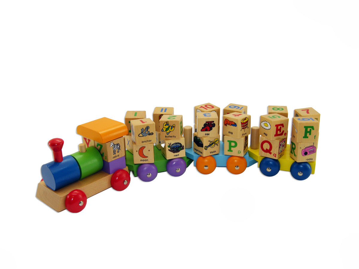 Spinning Abc Block Train Bebe Boutique