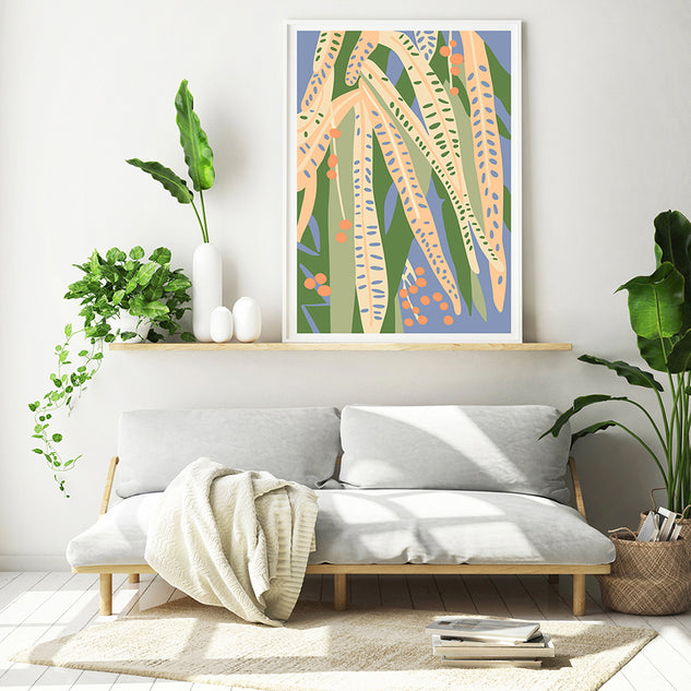 home decor colourful artwork print