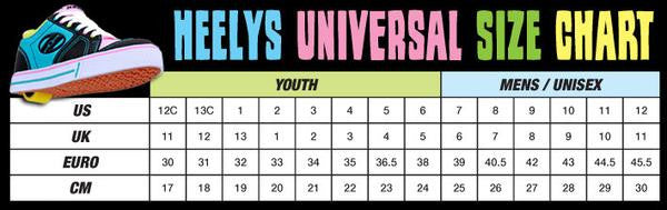 Riedell Boot Sizing Chart