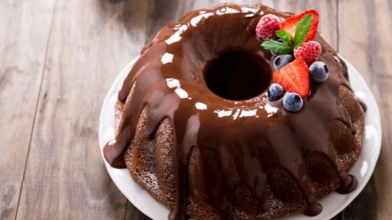 Dark Chocolate Bundt Cake