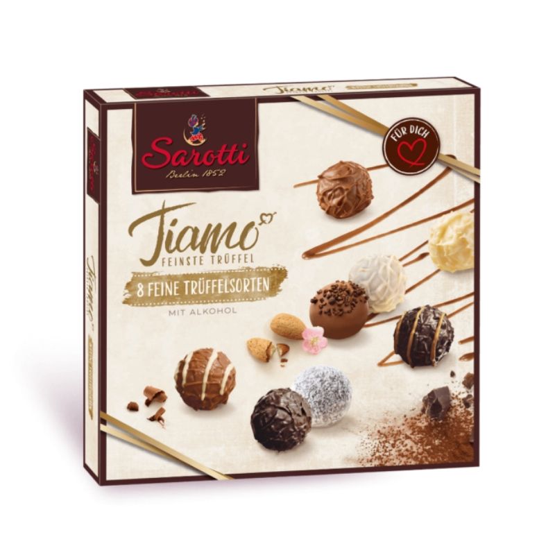 Sarotti Tiamo Finest Chocolate Truffles Variety Mix, Chocolate & More  Delights