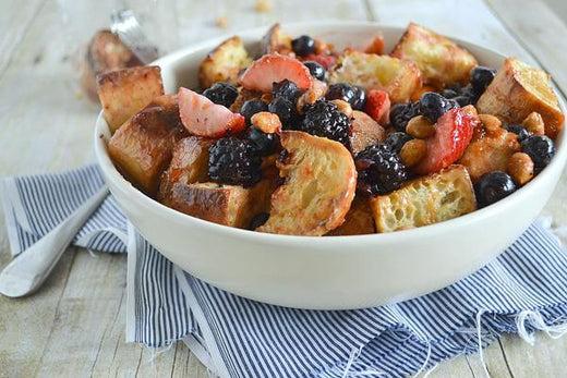 Peanut Butter and Jelly Panzanella Salad