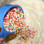 Peanut Butter Funfett Cupcakes Step 6a