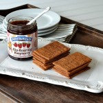 Cinnamon-Brown Sugar Peanut Butter Graham Crackers (gluten-free)