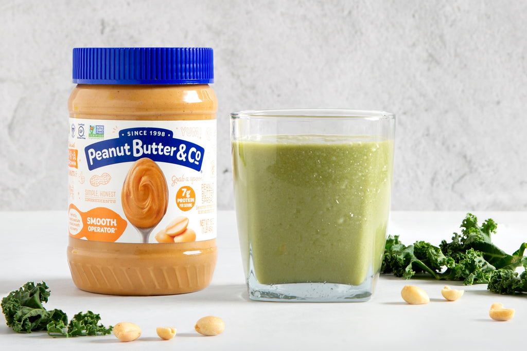 Peanut Butter and Kale smoothie