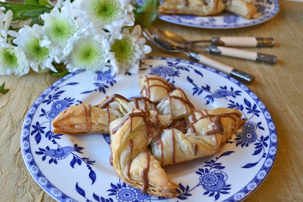 Peanut Butter Pinwheels with Peanut Butter Drizzle