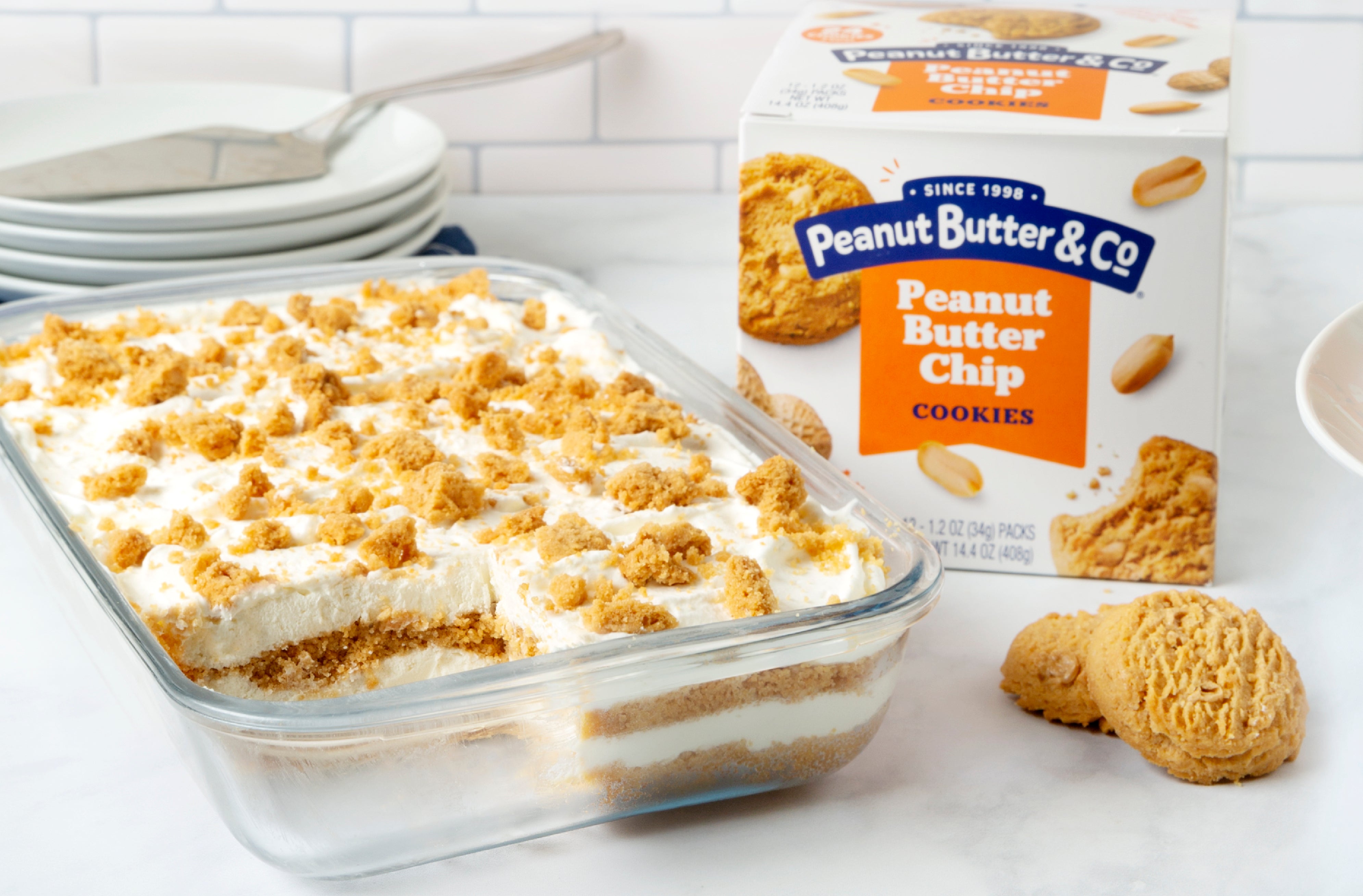 Peanut Butter Cookie Icebox Cake